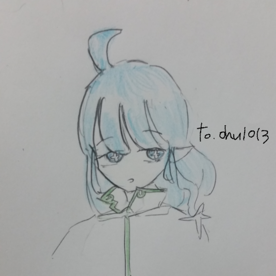 ohu1013님 .. : ohu1013님 죄송해요ㅠㅜ진짜 이게 리퀘가 맞는지 착각하게되는 똥퀄이네요..핸드폰으로 도저히 안되서 손으로 햇지만..크흠..암튼 리퀘왓습니다-! 스케치판 ,sketchpan