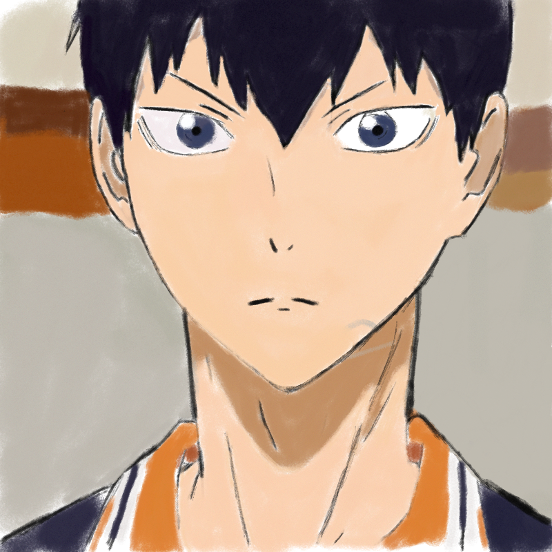 하이큐!!-.. : 하이큐!!-카게야마 토비오 스케치판 ,sketchpan