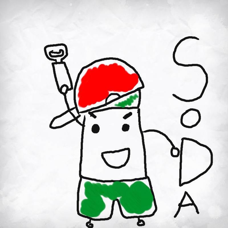 소다 : 소다 스케치판 ,sketchpan