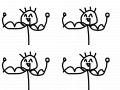 근육짱짱이 : 짱짱이입니다 스케치판 ,sketchpan