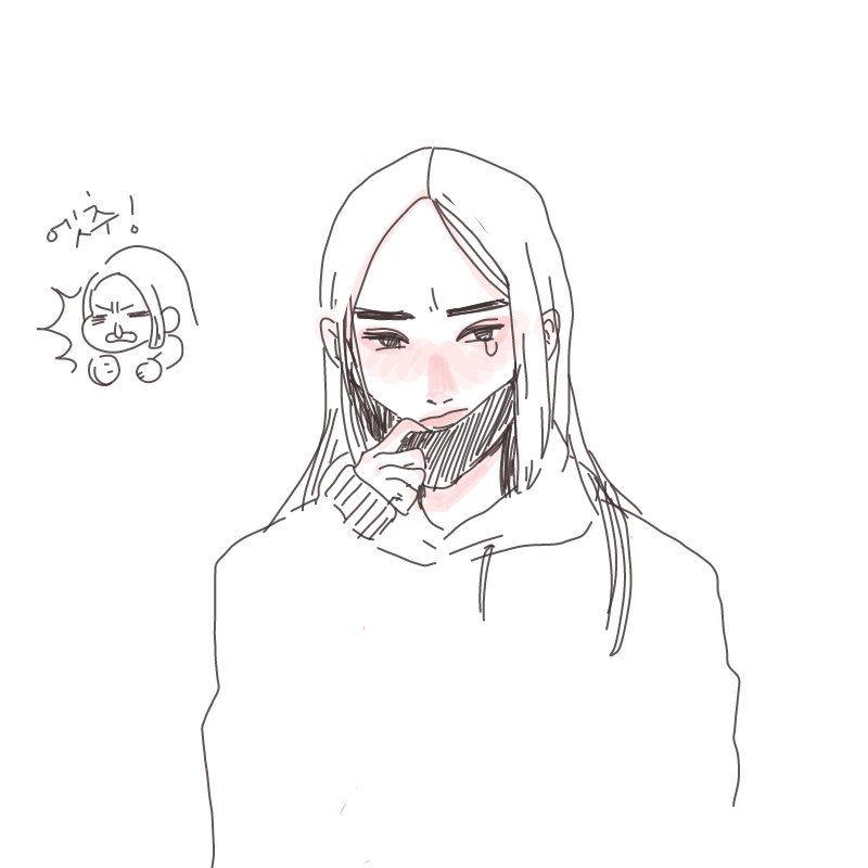 감기 : 감기 스케치판 ,sketchpan