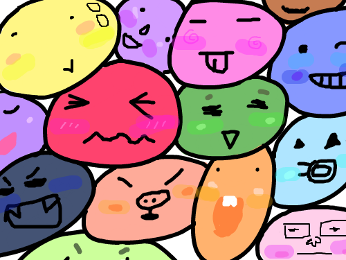 돌맹이 : 돌맹이 스케치판 ,sketchpan