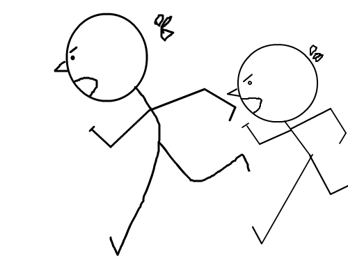 달리기 시합 졸라맨 : 달리기 시합 졸라맨 스케치판 ,sketchpan