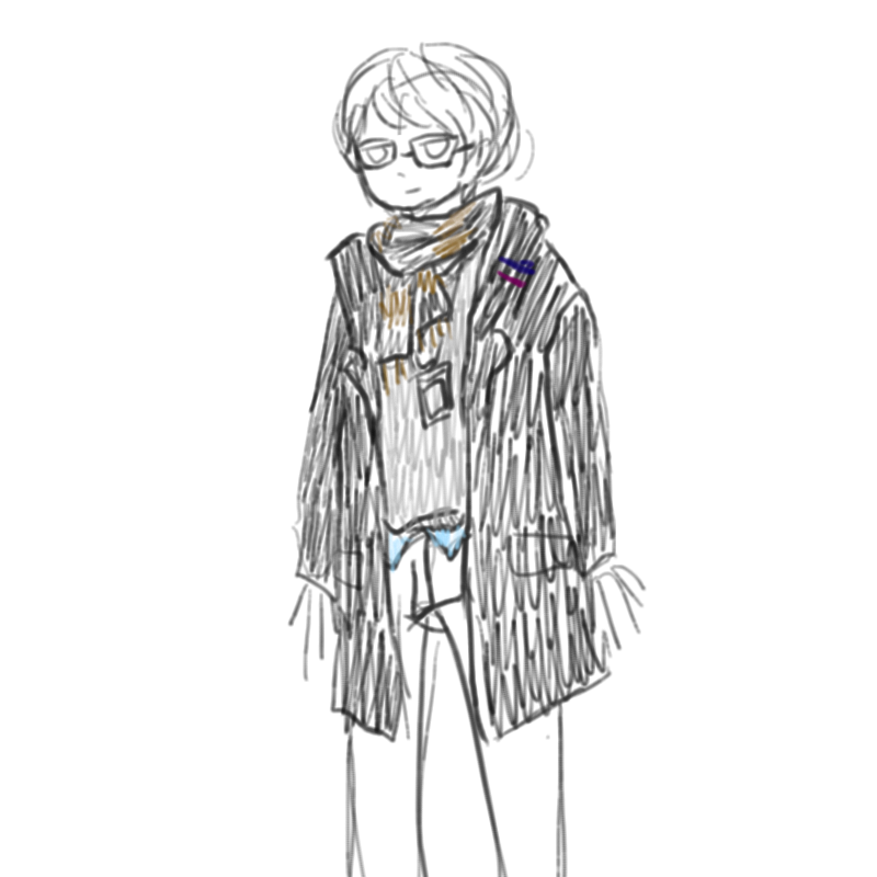 보통 이런 .. : 보통 이런 스타일을 선호합니다
셔츠+니트+목도리+기타 악세사리 스케치판 ,sketchpan