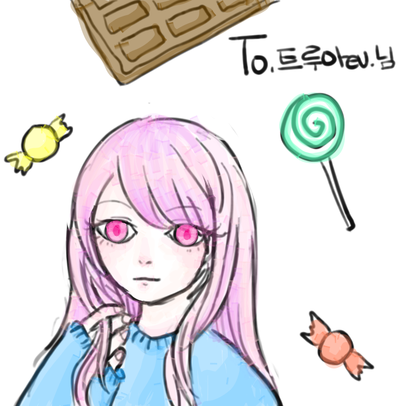 으엣;; 전 .. : 으엣;; 전 아깝게 놓쳐서 안타까운 표정을 지은건뎈ㅋㅋ 그림을 그리고나니 쓸말이 바뀌었더라고요 (긁적 스케치판 ,sketchpan