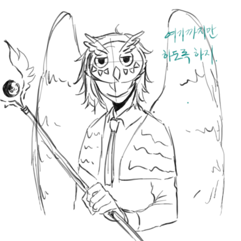 닐씨가 그.. : 닐씨가 그려준 오너캐 =D 스케치판 ,sketchpan