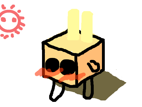 내모토끼 : 상자로 만든 내모토끼 스케치판 ,sketchpan