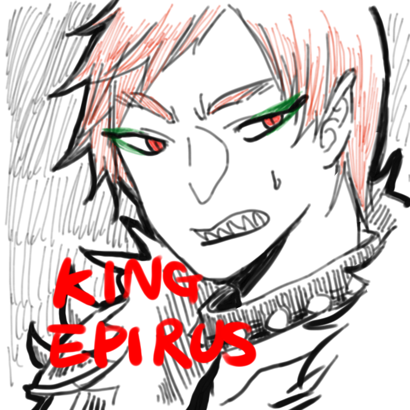 그의 점잖.. : 그의 점잖치 못한 즉위식엔 불만스러운 에피타이저가 나왔고, 베리파이는 식어버렸다. 
에피루스 스케치판 ,sketchpan