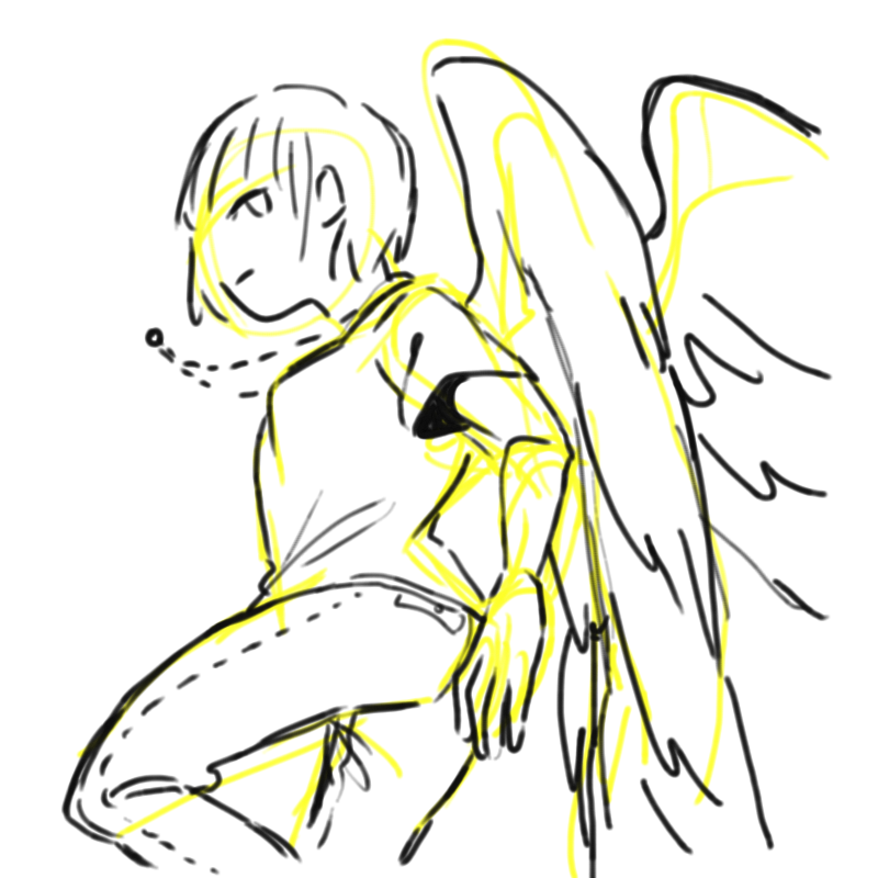 대충 러프.. : 대충 러프만.... 스케치판 ,sketchpan