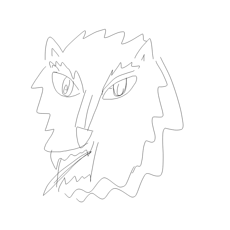 늑대 : 늑대 스케치판 ,sketchpan