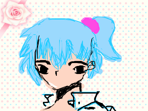 차가운 소녀 : 한번 그려봤는데 팔이엄청아파여~ 스케치판 ,sketchpan