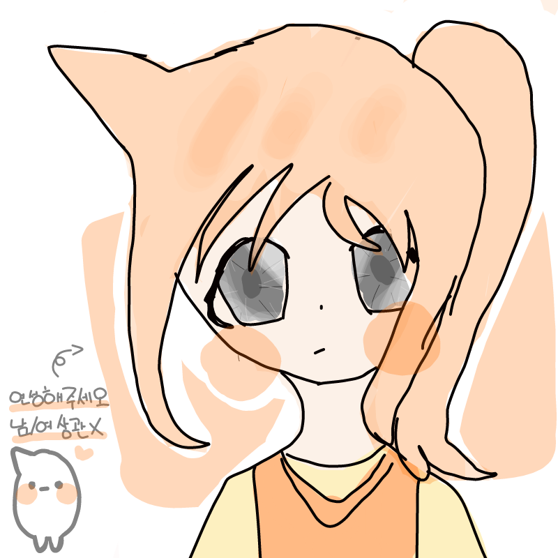 쿠유카님께.. : 쿠유카님께서 그려주셨어오~ 스케치판 ,sketchpan