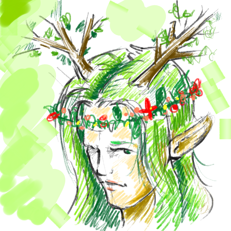 숲 : 숲 스케치판 ,sketchpan