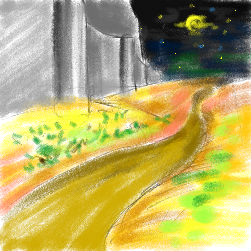 꿈동산 : 꿈동산 스케치판 ,sketchpan