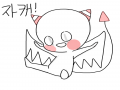 작은 악마 : 작은 악마 스케치판 ,sketchpan