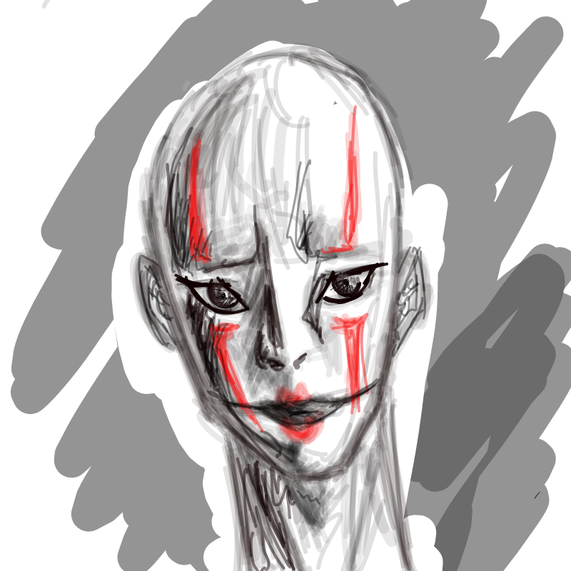 삐에로? : 삐에로? 스케치판 ,sketchpan