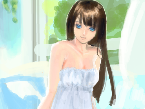 --;; 야짤로 완성할뻔.... : 다행이다... 옷은 입혔어 TT 스케치판 ,sketchpan