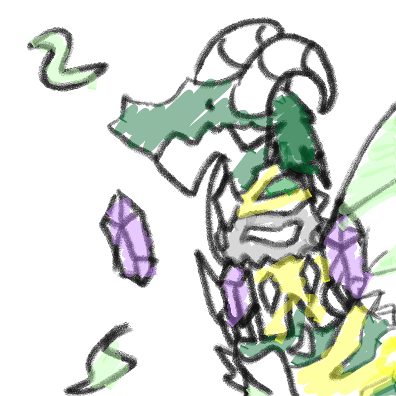용 : 용 스케치판 ,sketchpan