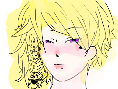 자캐놈 : ..... 이름갈켜주세여ㅎㅎ 스케치판 ,sketchpan