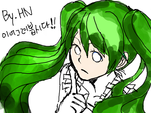 일단은 머리랑얼굴만..;; : ㅎㅎㅎㅎㅎㅎㅎ 스케치판 ,sketchpan