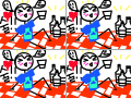 술 먹자 : 술 3병째(술 사랑) 스케치판 ,sketchpan