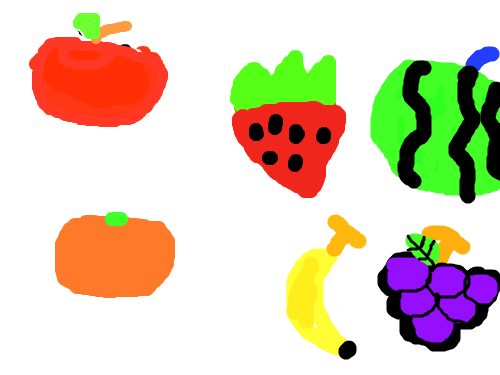 과일 : 맜있어요 스케치판 ,sketchpan