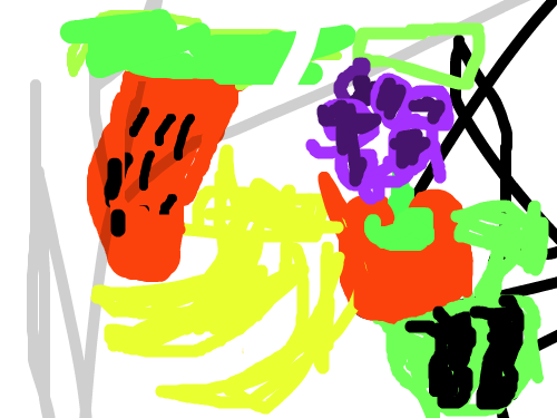 과일 : 맛있겟 네요 스케치판 ,sketchpan