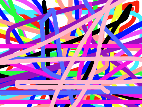 뒤엉킨  선 : 뒤엉킨 선이  화려하고  예뻐요. 스케치판 ,sketchpan