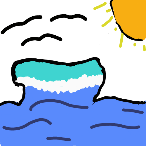 wave : wave 스케치판 ,sketchpan