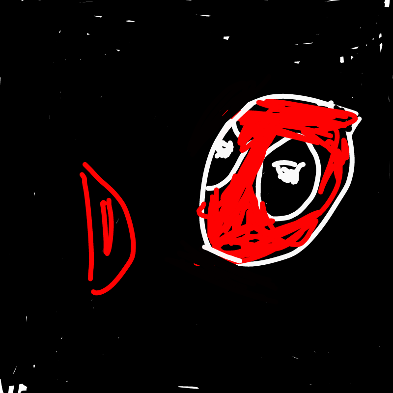 deadpool : deadpool 스케치판 ,sketchpan