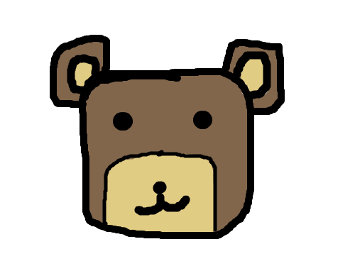 곰돌이 : 곰이 귀여운 곰 스케치판 ,sketchpan