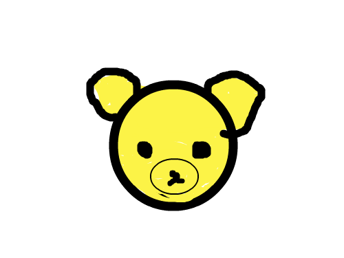 곰돌이 : 귀여운 곰 스케치판 ,sketchpan