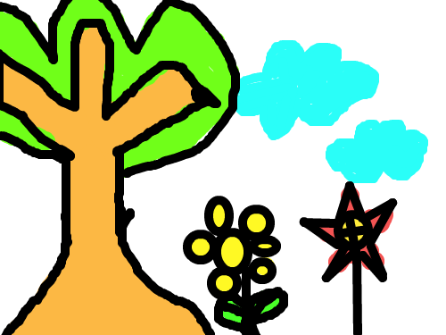 땅위의 구름이? : 구름먹고십나? 스케치판 ,sketchpan