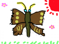나비 - 희수 : 나비입니다. 스케치판 ,sketchpan