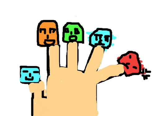 손-홍승민 : 손입니다. 스케치판 ,sketchpan