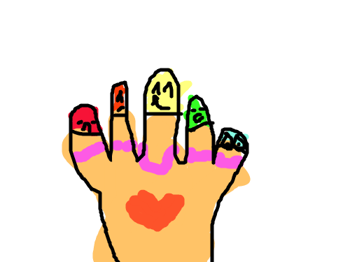 손가락 - 임희쑹~ : 에쁜 내 손! 스케치판 ,sketchpan