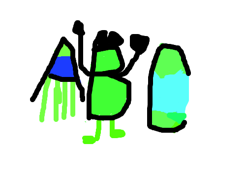 Abc - 조혜은 : 알파벳 순서 스케치판 ,sketchpan