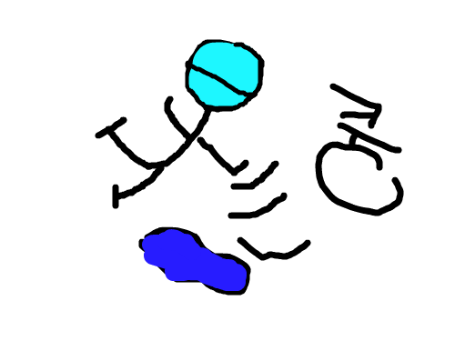 졸라맨 : 조금 잘 그렸다. 스케치판 ,sketchpan