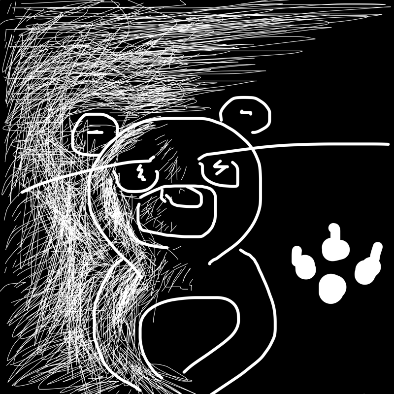 북극곰 : 북극곰 스케치판 ,sketchpan