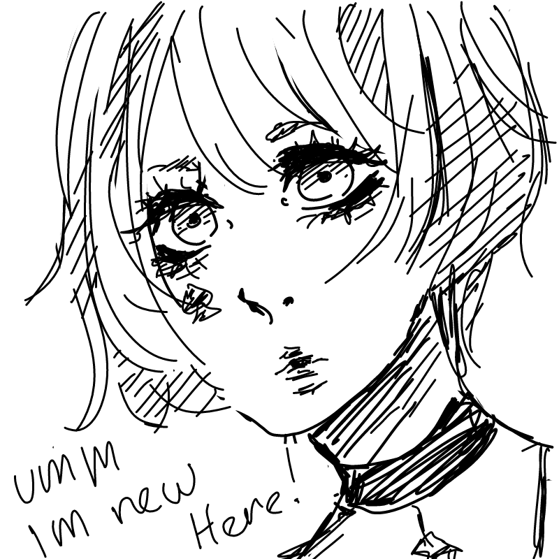 hi im new .. : hi im new here ~ 스케치판 ,sketchpan