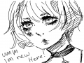 hi im new .. : hi im new here ~ 스케치판 ,sketchpan