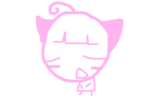 잠꾸러기샤무 : 잠만자는우리샤무>ㅁ 스케치판 ,sketchpan