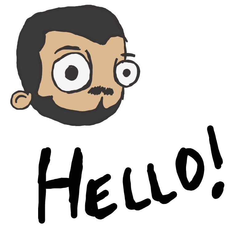 My first d.. : My first doodle here. Hello everyone (´▽｀) 스케치판 ,sketchpan