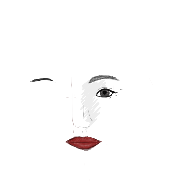 오른쪽눈만.. : 오른쪽눈만배움 스케치판 ,sketchpan