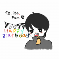 그림도 짱.. : 그림도 짱짱 잘그리시고 착하고 스판 인기그림러 망슈님!!!
생일축하해요♥ 스케치판 ,sketchpan
