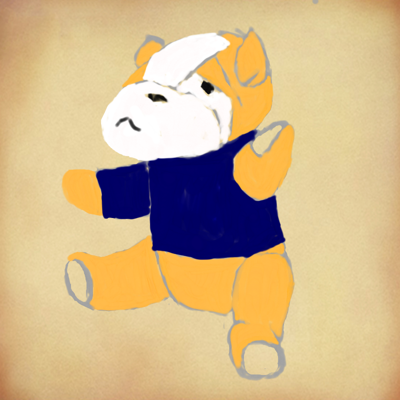 곰도리 : 곰도리 스케치판 ,sketchpan