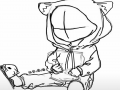 고양이 컨.. : 고양이 컨셉 스케치판 ,sketchpan