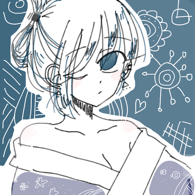 그냥 끄적.. : 그냥 끄적이고싶어서끄적인...건데 바탕을 흰색으로 할껄그랬나봐오.... (쭈글) 스케치판 ,sketchpan