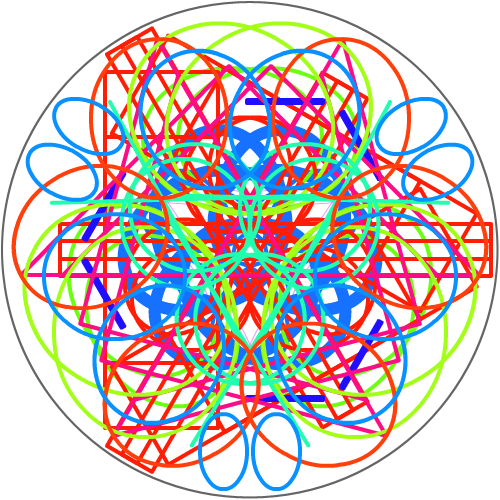 원의 굴레 : 원 스케치판 ,sketchpan