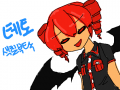 devil girl : shes bed 스케치판 ,sketchpan